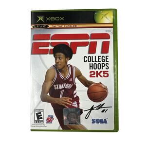 ESPN College Hoops 2K5 (Microsoft Xbox, 2004) Authentic, CIB, Tested
